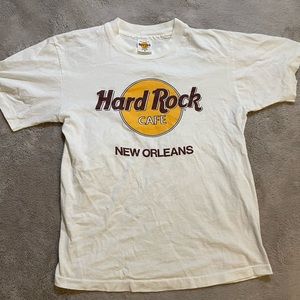 Hard Rock Cafe White Graphic Tee (S)